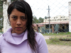 Romina Tejerina en el penal de mujeres de San Salvador de Jujuy